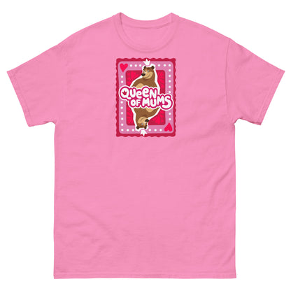Masha and the Bear Friends Queen of Mum Unisex classic tee Azalea T-SHIRT