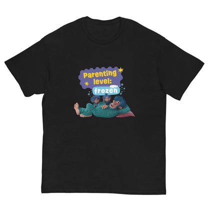 Masha and the Bear Friends Frozen Unisex classic tee Black T-SHIRT