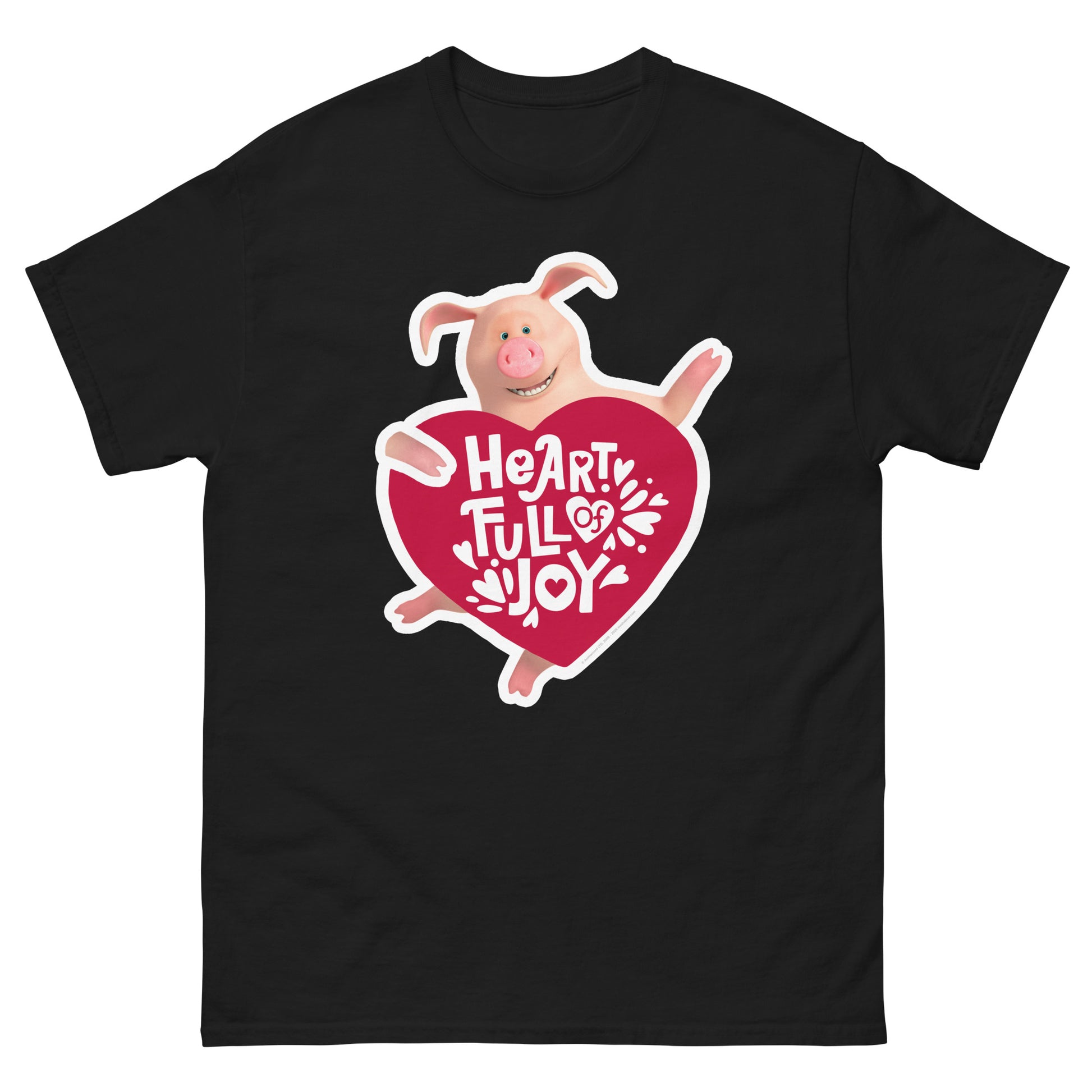 Masha and the Bear Friends Full Of Joy Unisex classic tee Black T-SHIRT