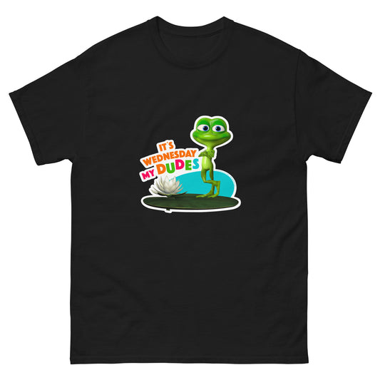 Masha and the Bear Friends Wednesday My Dudes Unisex classic tee Black T-SHIRT