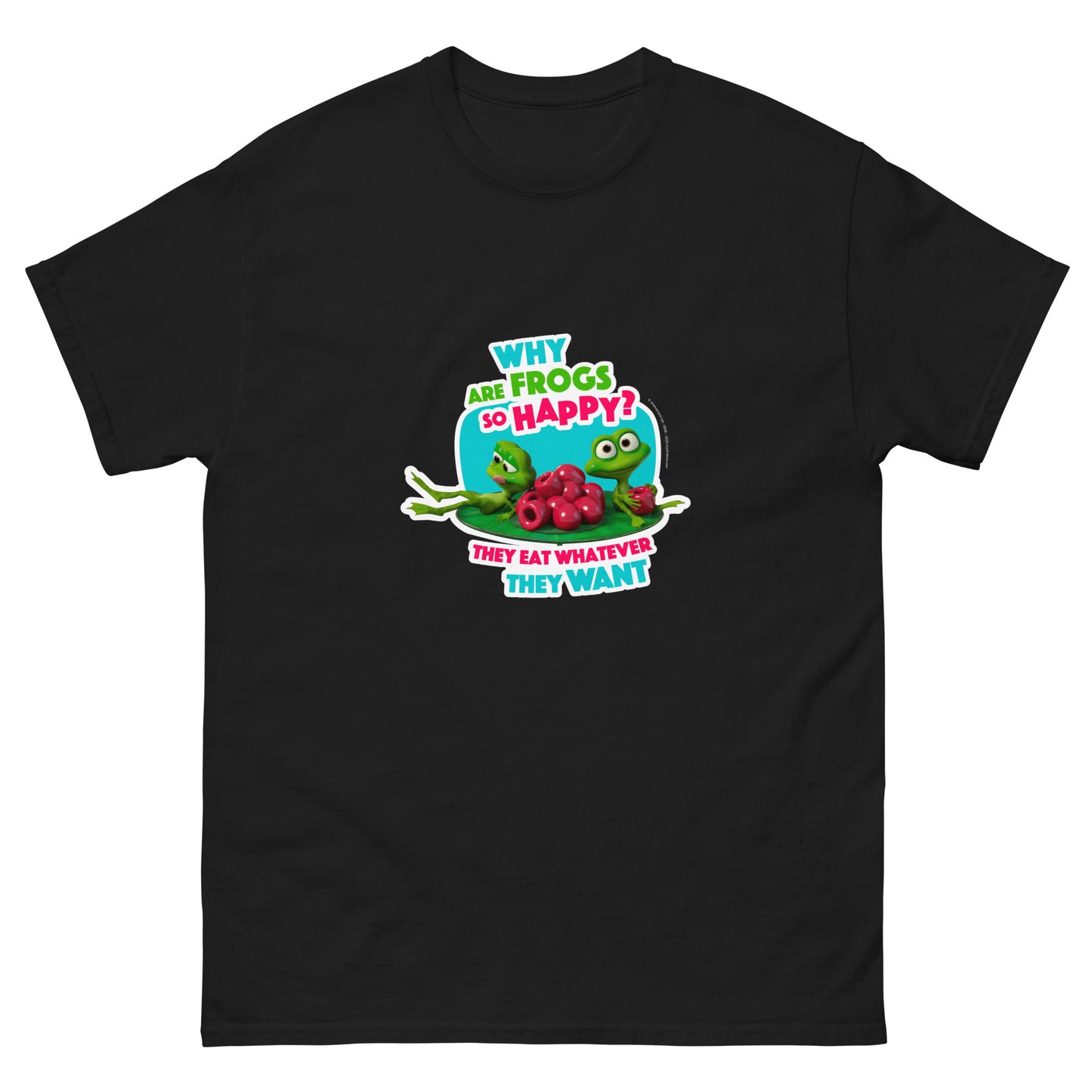 Masha and the Bear Friends Whatever They Want Unisex classic tee Black T-SHIRT