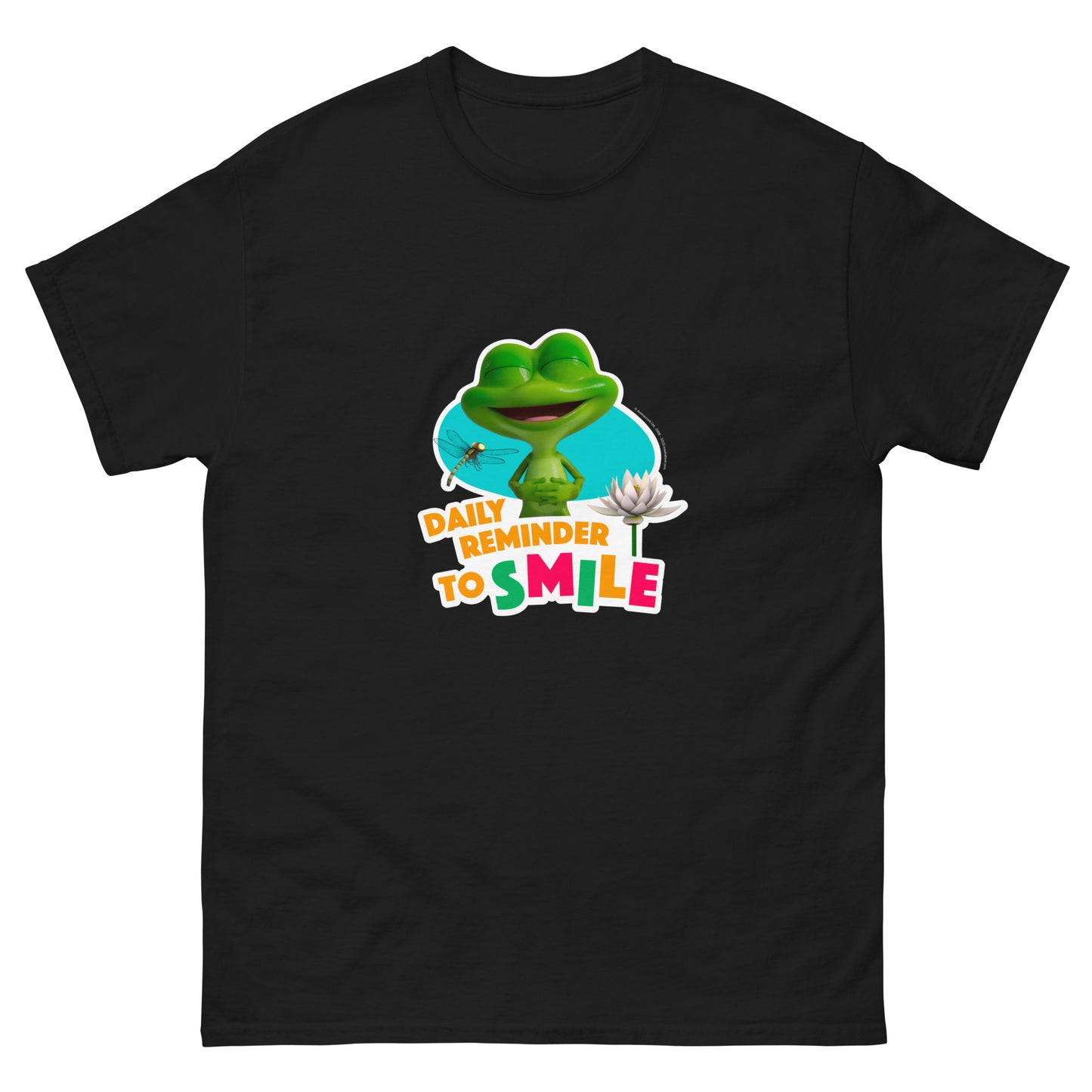 Masha and the Bear Friends Daily Reminder Unisex classic tee Black T-SHIRT