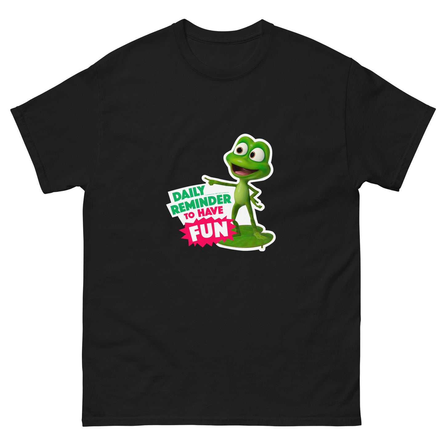 Masha and the Bear Friends Daily Reminder Unisex classic tee Black T-SHIRT