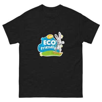 Masha and the Bear Friends Eco Friendly Unisex classic tee Black T-SHIRT