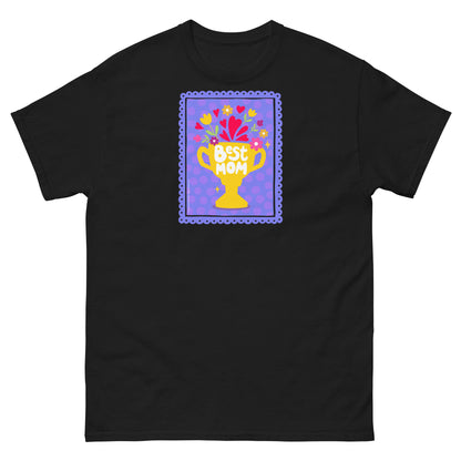 Masha and the Bear Friends Best Mom Unisex classic tee Black T-SHIRT