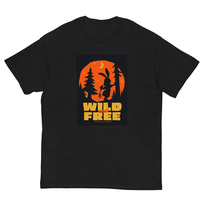 Masha and the Bear Friends Wild and Free Unisex classic tee Black T-SHIRT