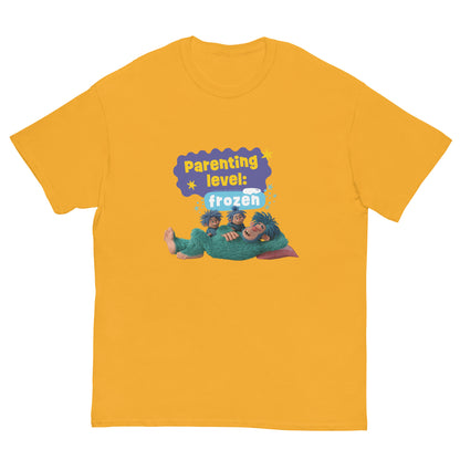 Masha and the Bear Friends Frozen Unisex classic tee Gold T-SHIRT