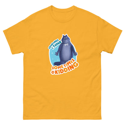 Masha and the Bear Friends Sometimes I'm Kidding Unisex classic tee Gold T-SHIRT