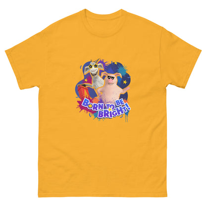 Masha and the Bear Friends Born To Be Bright! Unisex classic tee Gold T-SHIRT