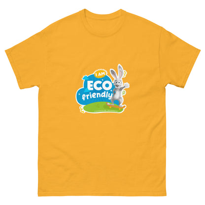 Masha and the Bear Friends Eco Friendly Unisex classic tee Gold T-SHIRT