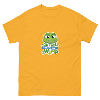 Masha and the Bear Friends My Swamp Unisex classic tee Gold T-SHIRT
