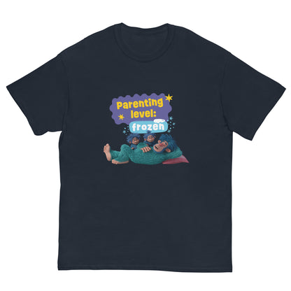 Masha and the Bear Friends Frozen Unisex classic tee Navy T-SHIRT