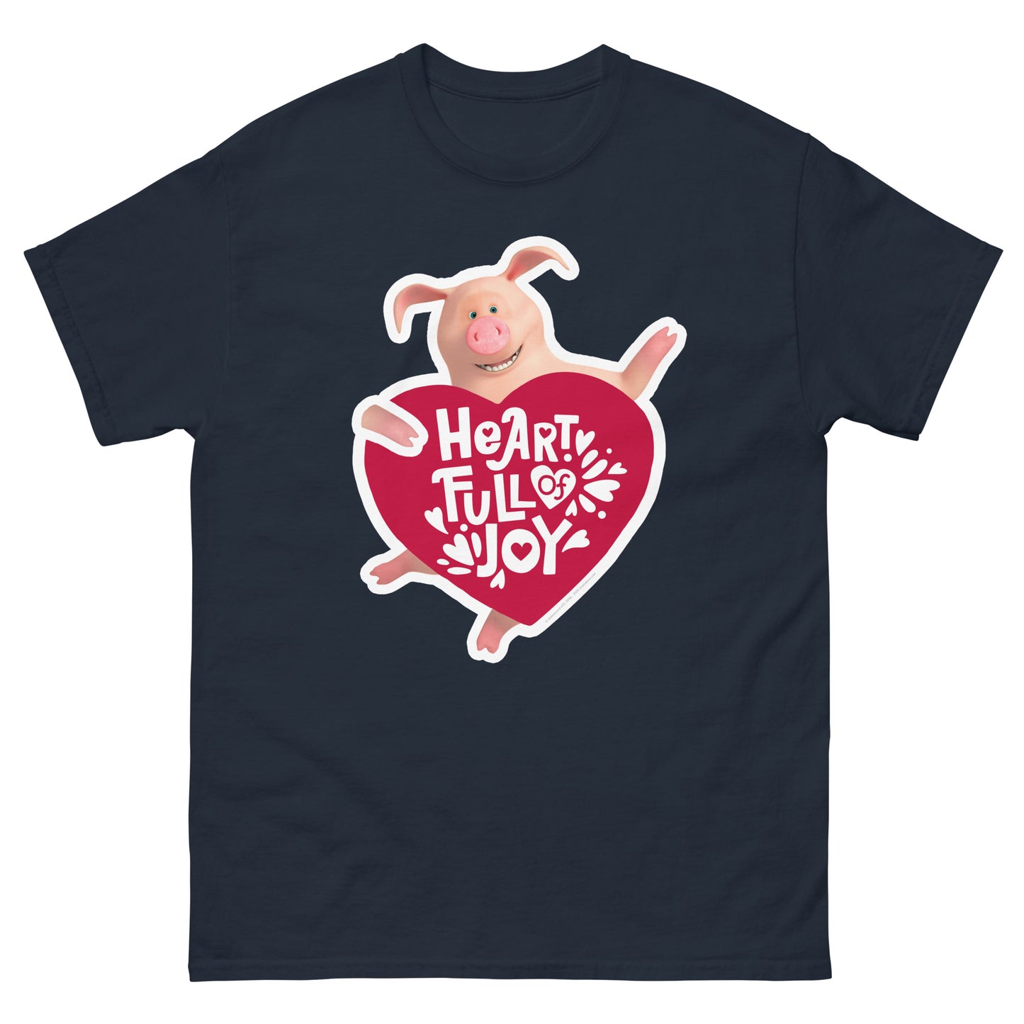Masha and the Bear Friends Full Of Joy Unisex classic tee Navy T-SHIRT