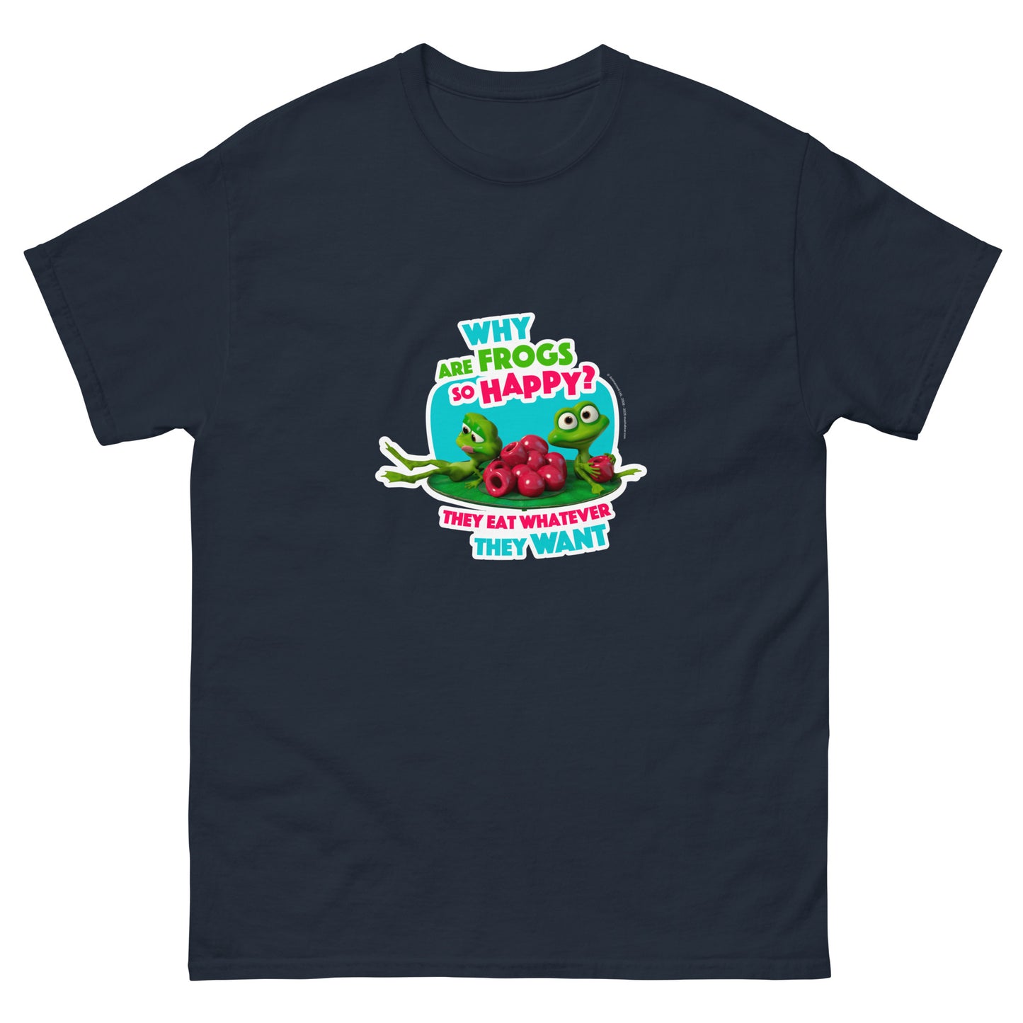 Masha and the Bear Friends Whatever They Want Unisex classic tee Navy T-SHIRT