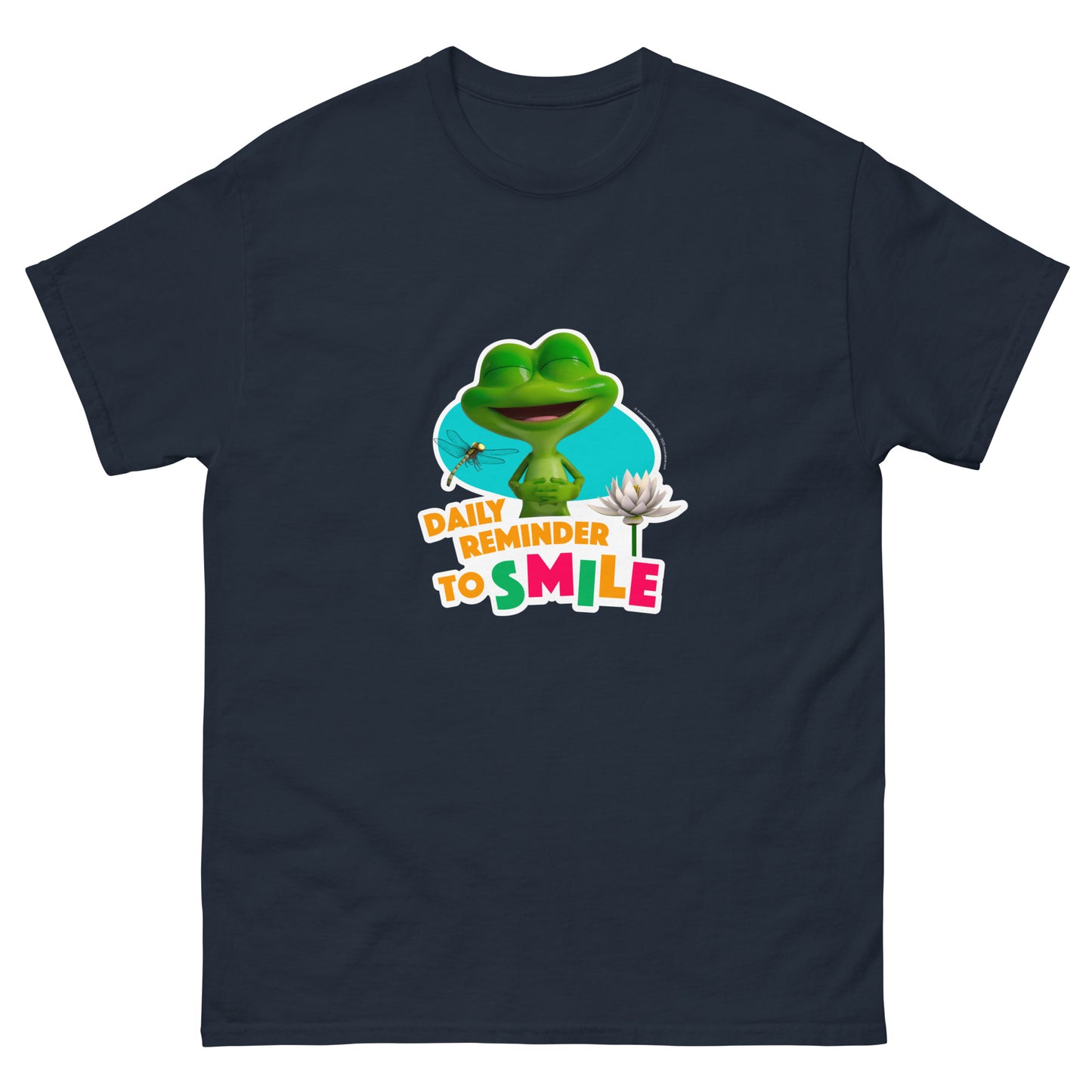 Masha and the Bear Friends Daily Reminder Unisex classic tee Navy T-SHIRT