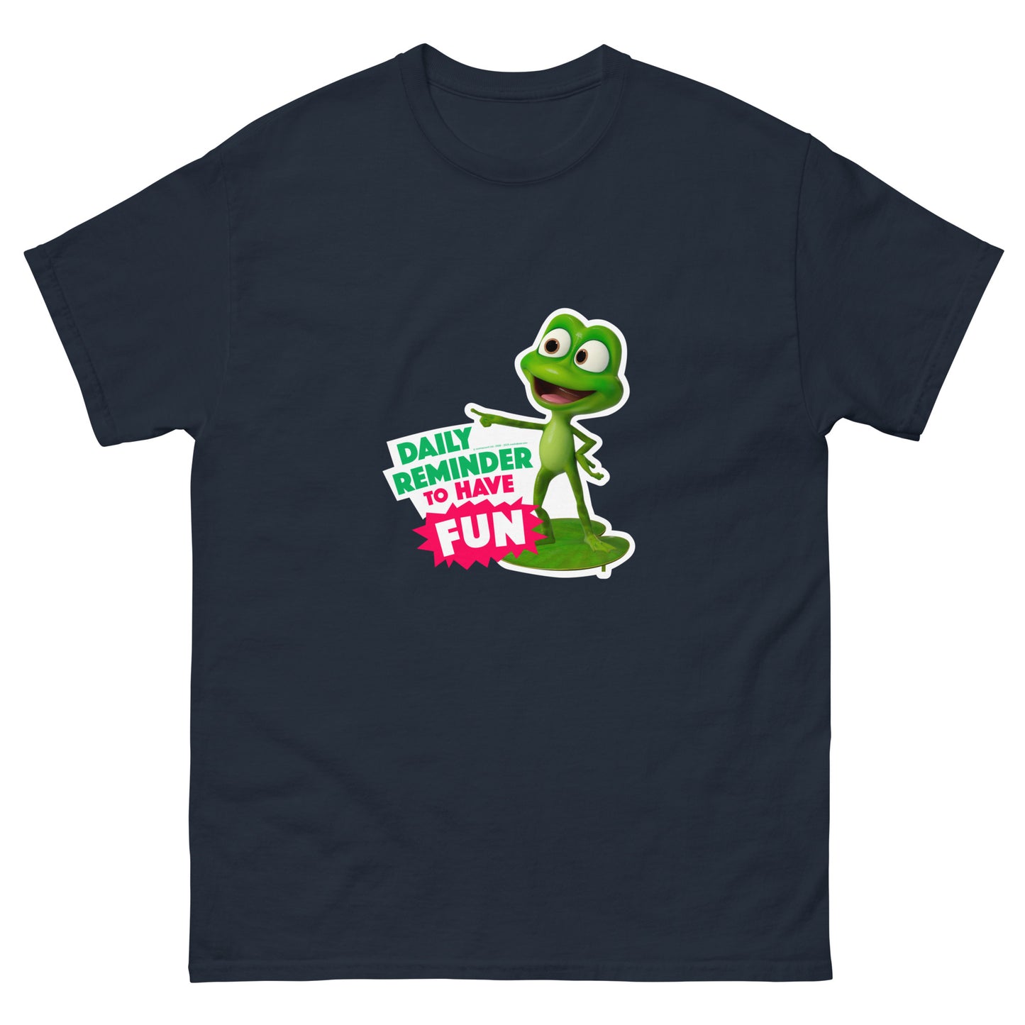 Masha and the Bear Friends Daily Reminder Unisex classic tee Navy T-SHIRT