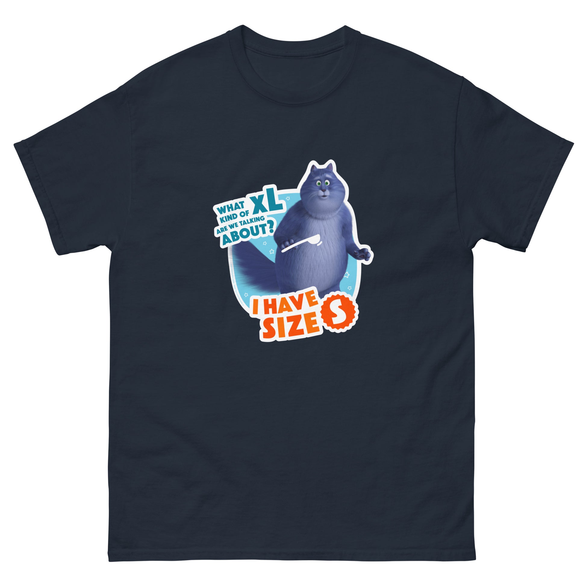 Masha and the Bear Friends I Have Size S Unisex classic tee Navy T-SHIRT