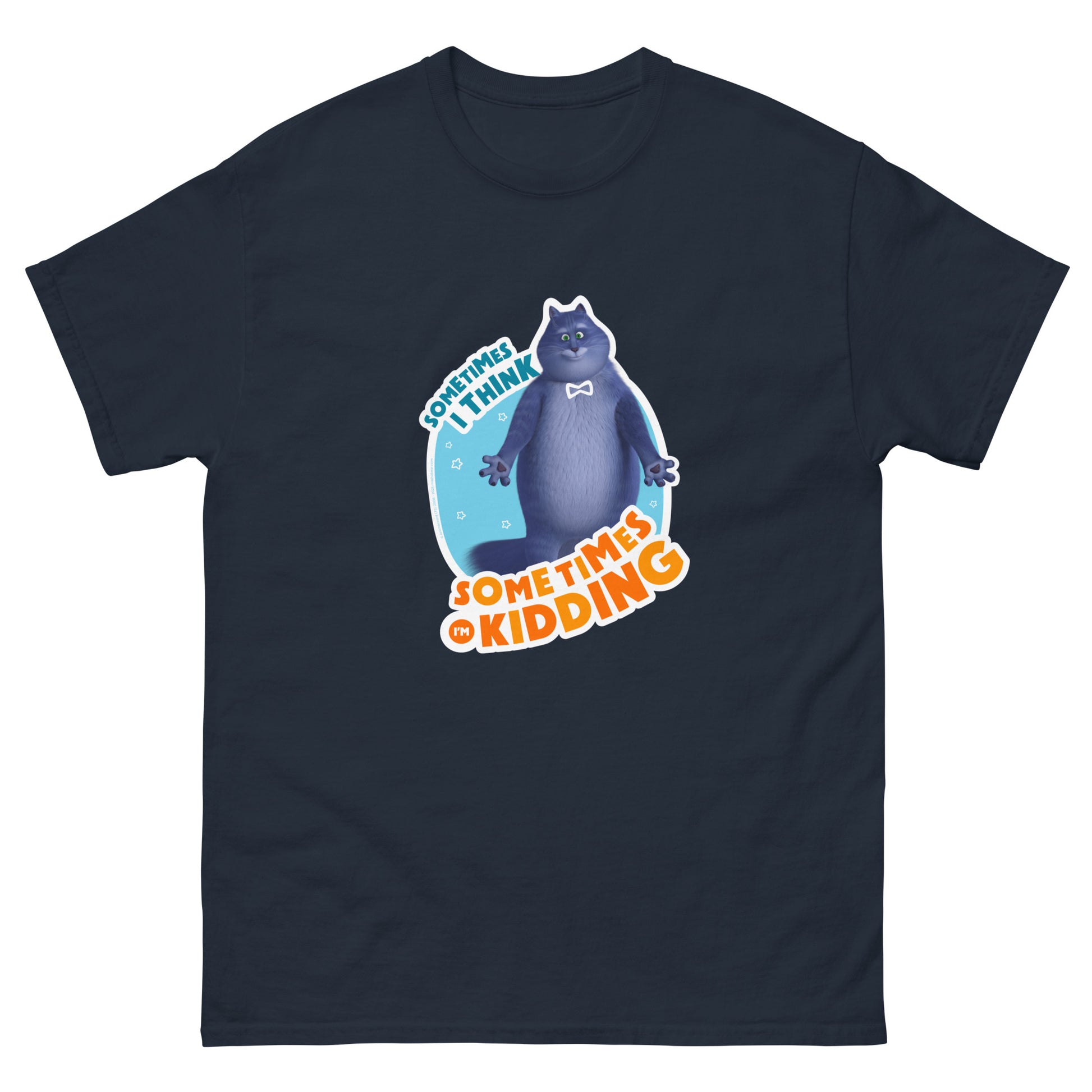 Masha and the Bear Friends Sometimes I'm Kidding Unisex classic tee Navy T-SHIRT