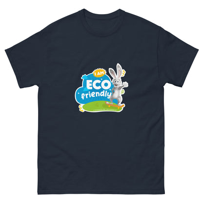 Masha and the Bear Friends Eco Friendly Unisex classic tee Navy T-SHIRT