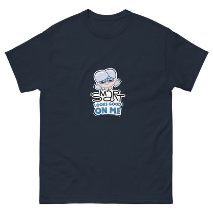 Masha and the Bear Friends Smart Looks Good Unisex classic tee Navy T-SHIRT