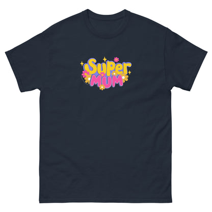 Masha and the Bear Friends Super Mum Unisex classic tee Navy T-SHIRT