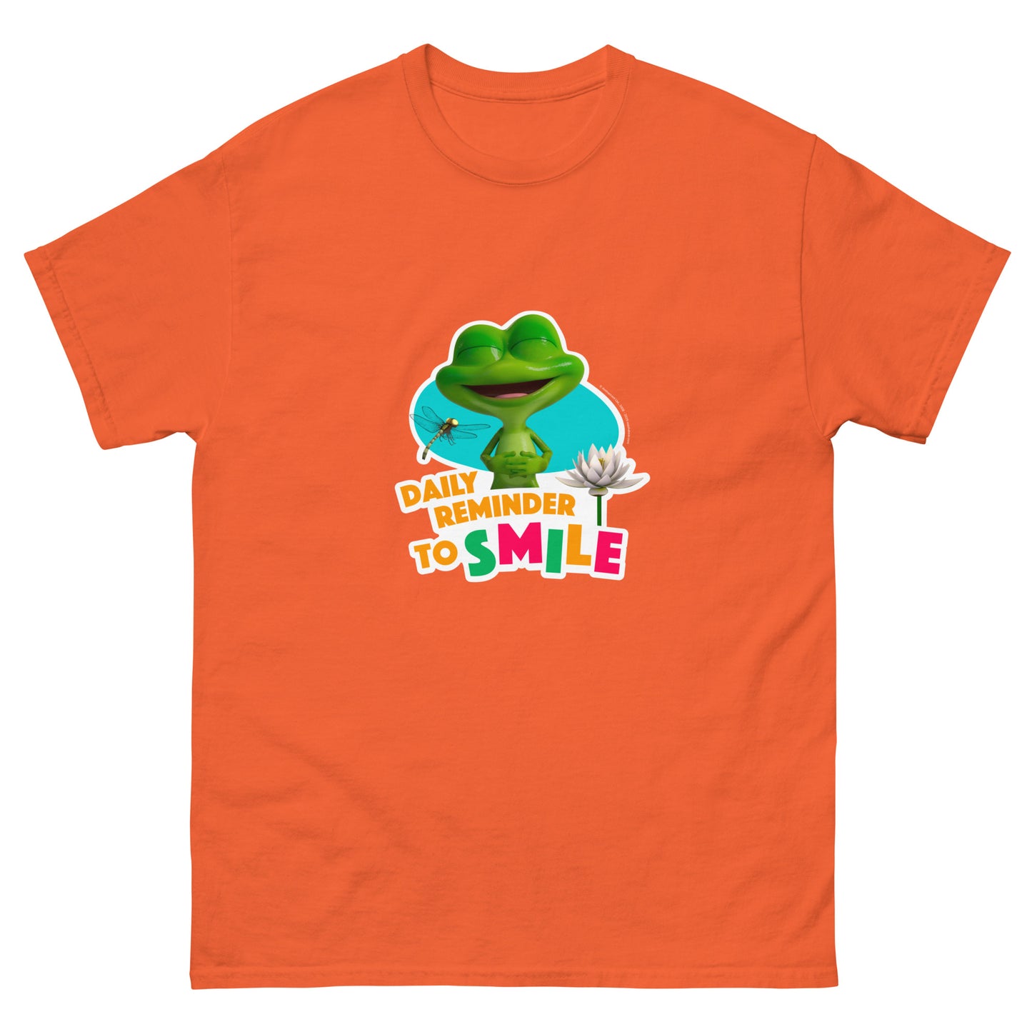 Masha and the Bear Friends Daily Reminder Unisex classic tee Orange T-SHIRT