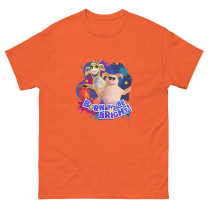Masha and the Bear Friends Born To Be Bright! Unisex classic tee Orange T-SHIRT