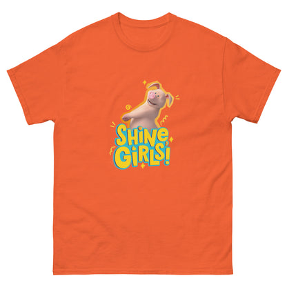 Masha and the Bear Friends Shine Girls! Unisex classic tee Orange T-SHIRT