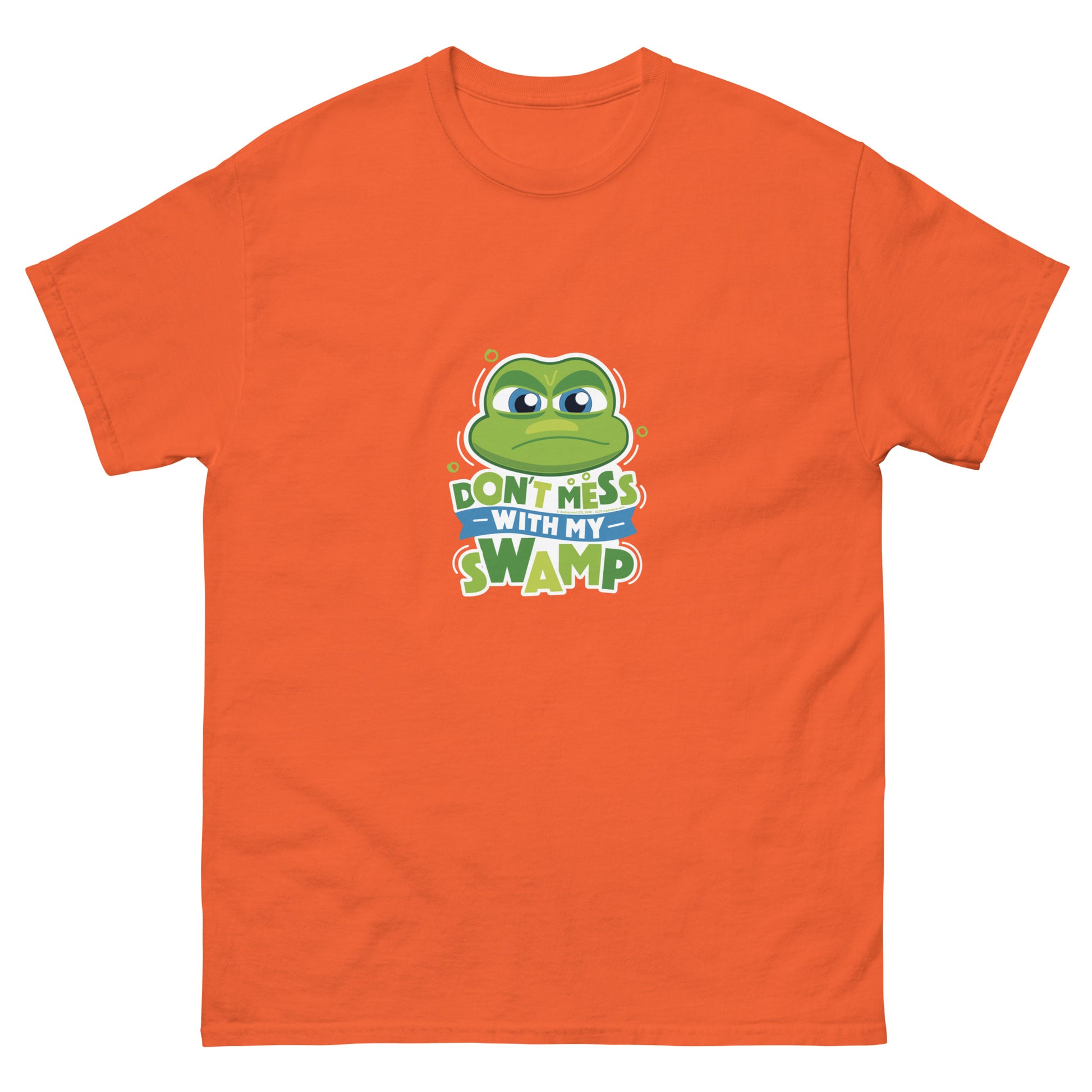 Masha and the Bear Friends My Swamp Unisex classic tee Orange T-SHIRT