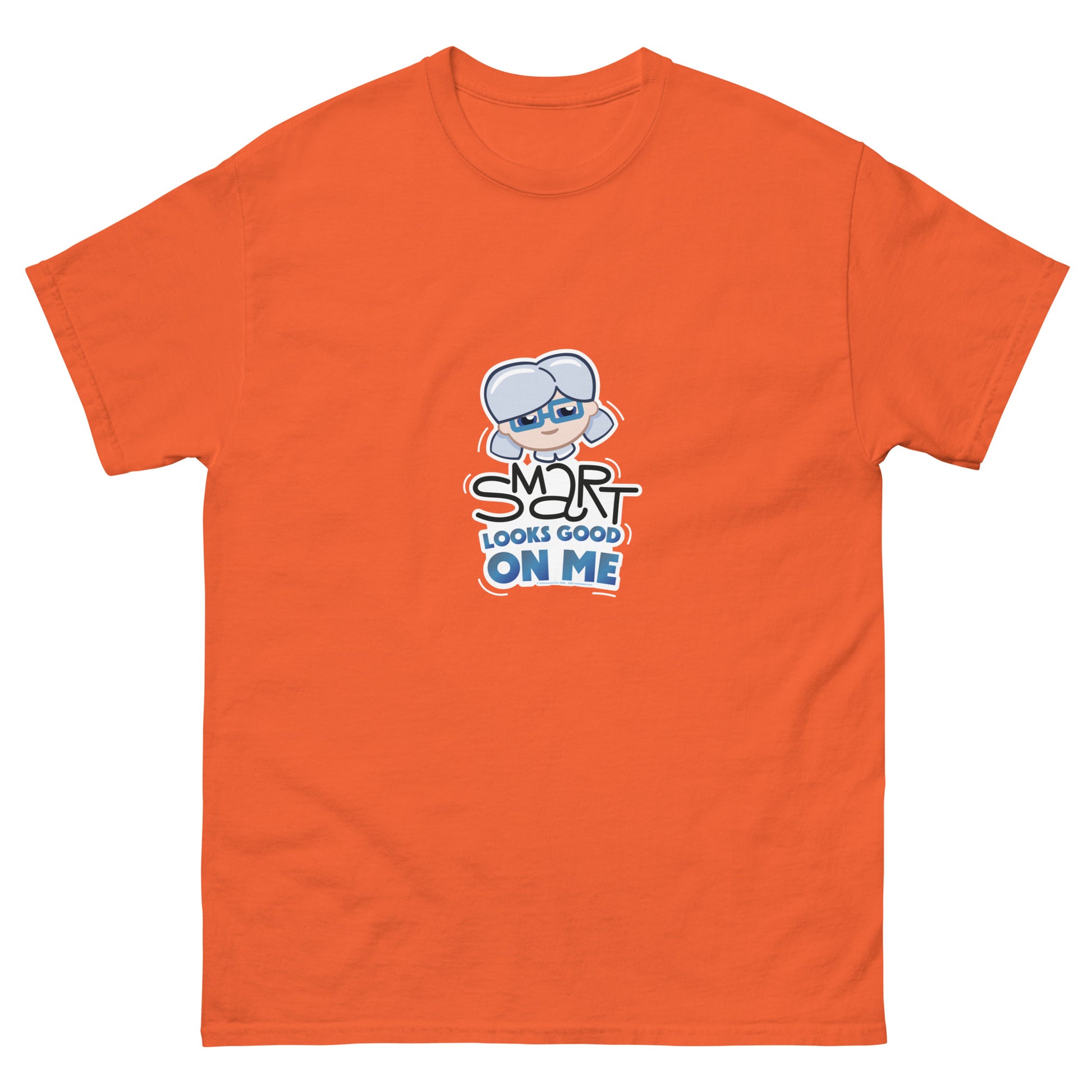 Masha and the Bear Friends Smart Looks Good Unisex classic tee Orange T-SHIRT