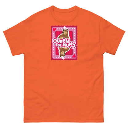 Masha and the Bear Friends Queen of Mum Unisex classic tee Orange T-SHIRT