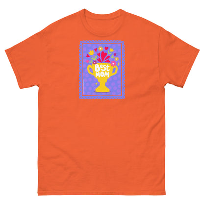 Masha and the Bear Friends Best Mom Unisex classic tee Orange T-SHIRT