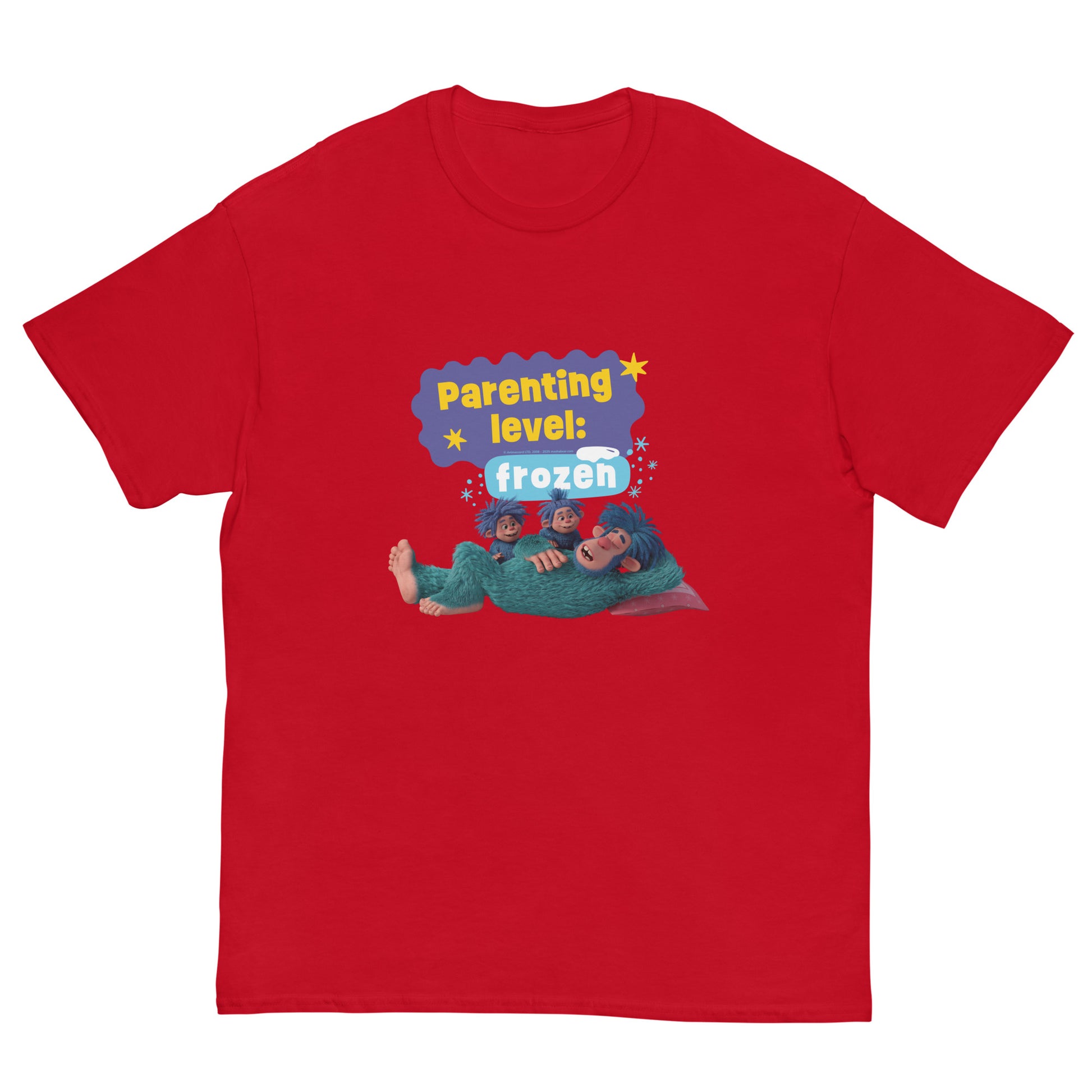 Masha and the Bear Friends Frozen Unisex classic tee Red T-SHIRT