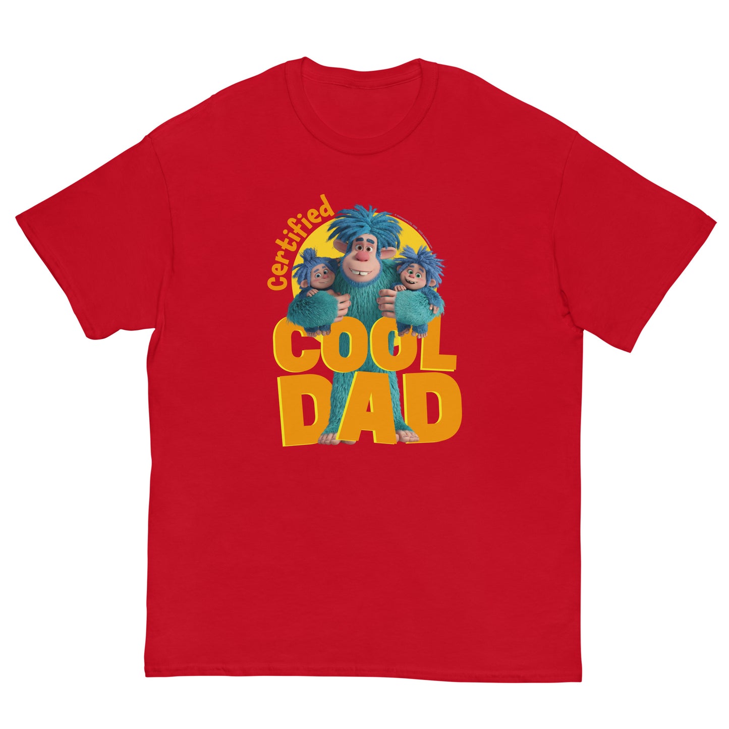 Masha and the Bear Friends Cool Dad Unisex classic tee Red T-SHIRT