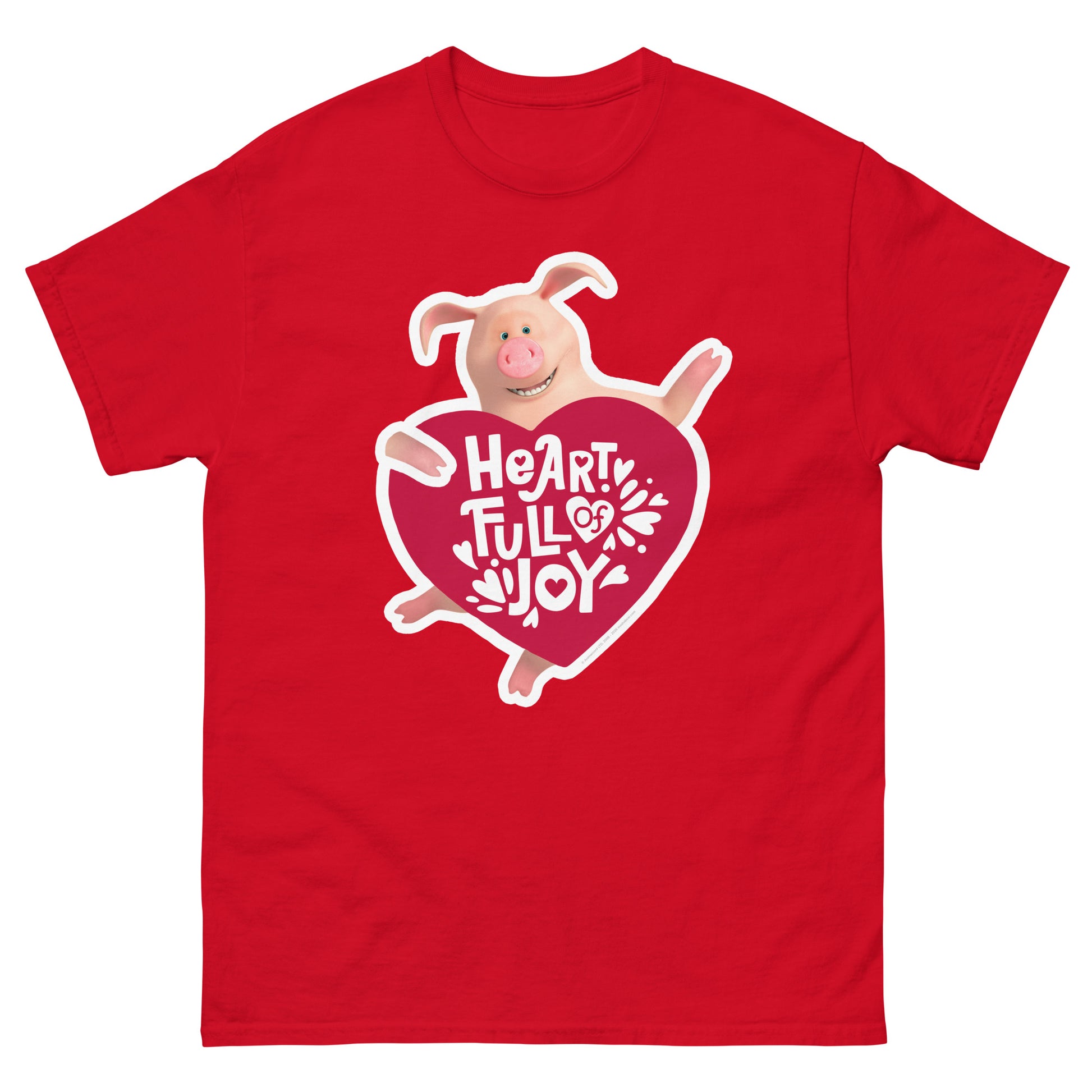 Masha and the Bear Friends Full Of Joy Unisex classic tee Red T-SHIRT