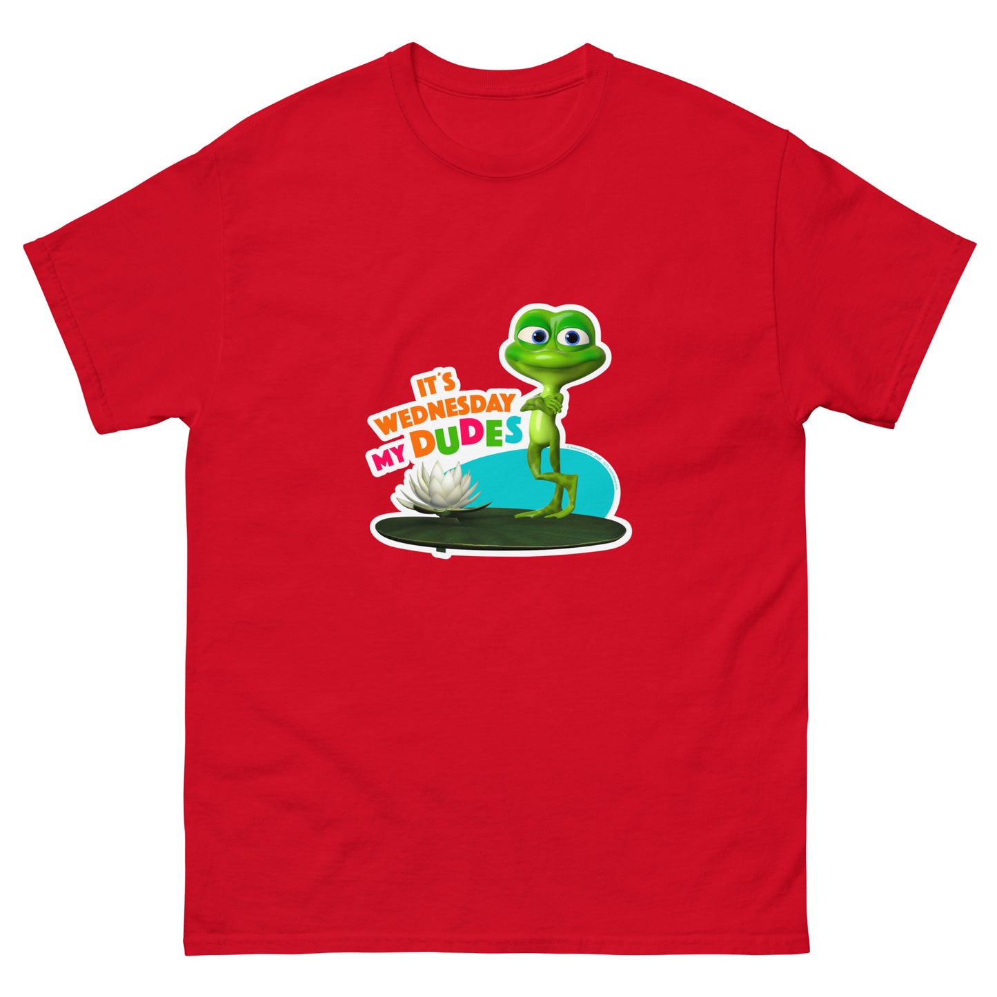 Masha and the Bear Friends Wednesday My Dudes Unisex classic tee Red T-SHIRT