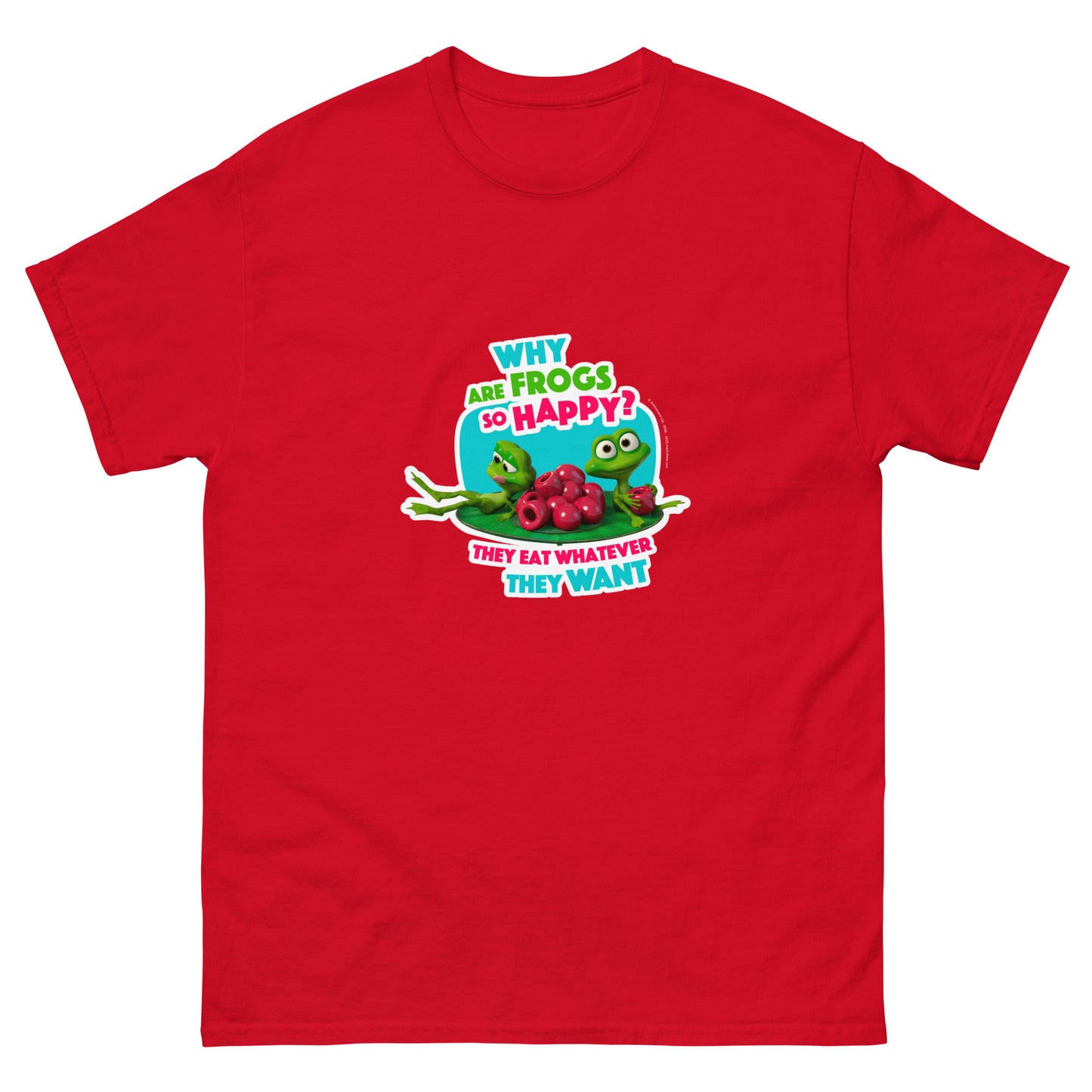 Masha and the Bear Friends Whatever They Want Unisex classic tee Red T-SHIRT