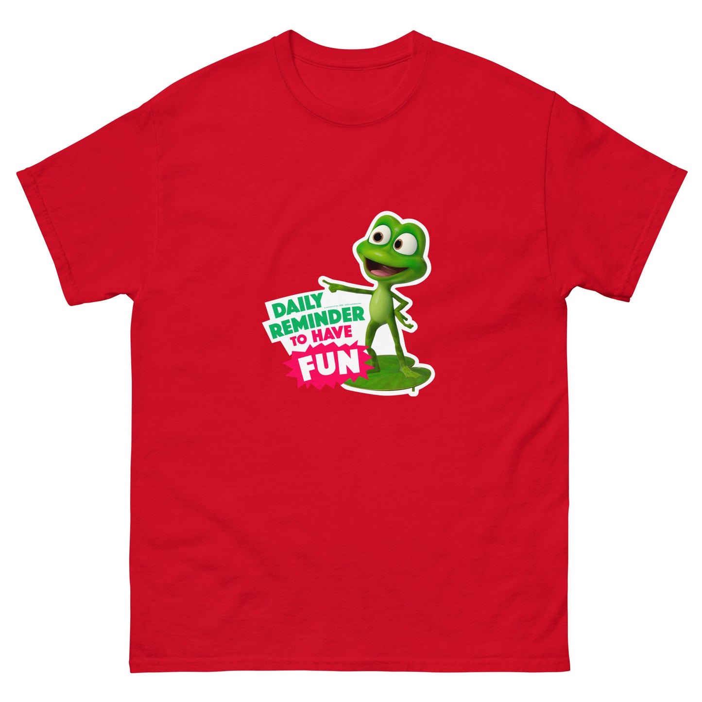 Masha and the Bear Friends Daily Reminder Unisex classic tee Red T-SHIRT