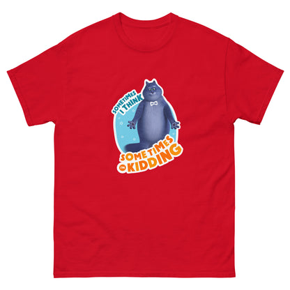 Masha and the Bear Friends Sometimes I'm Kidding Unisex classic tee Red T-SHIRT