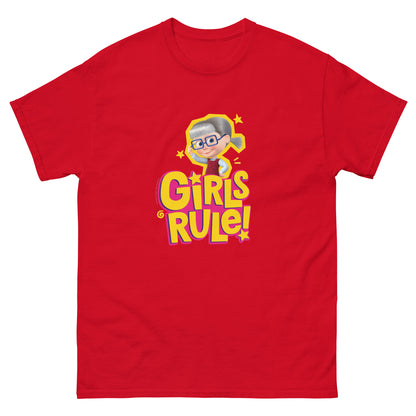 Masha and the Bear Friends Girls Rule! Unisex classic tee Red T-SHIRT