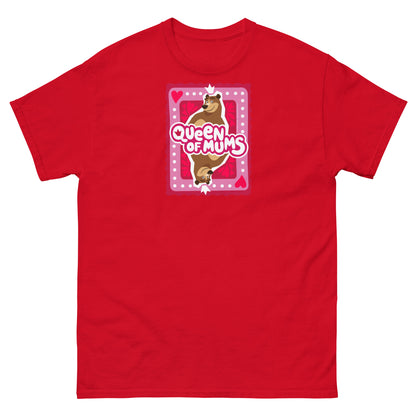 Masha and the Bear Friends Queen of Mum Unisex classic tee Red T-SHIRT