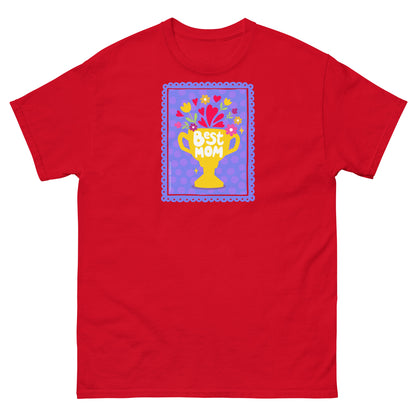 Masha and the Bear Friends Best Mom Unisex classic tee Red T-SHIRT