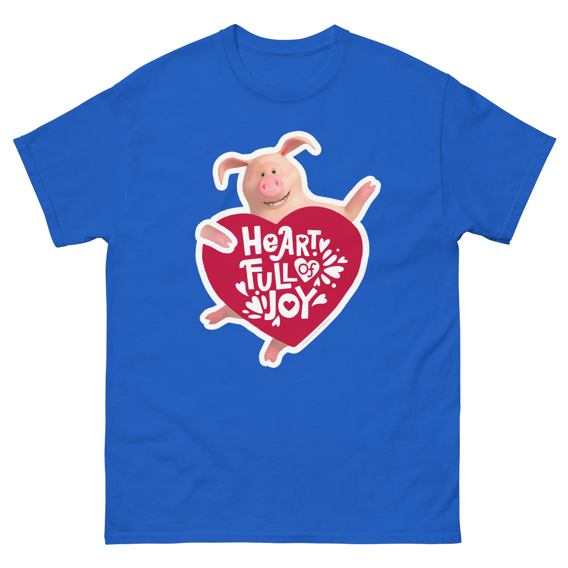 Masha and the Bear Friends Full Of Joy Unisex classic tee Royal T-SHIRT