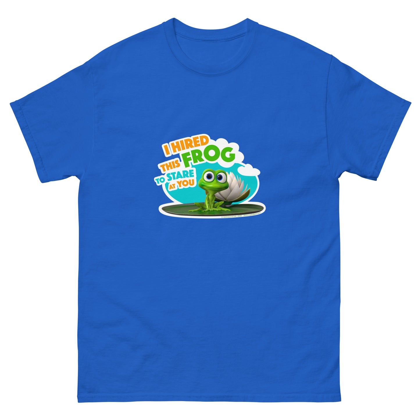 Masha and the Bear Friends Stare At You Unisex classic tee Royal T-SHIRT