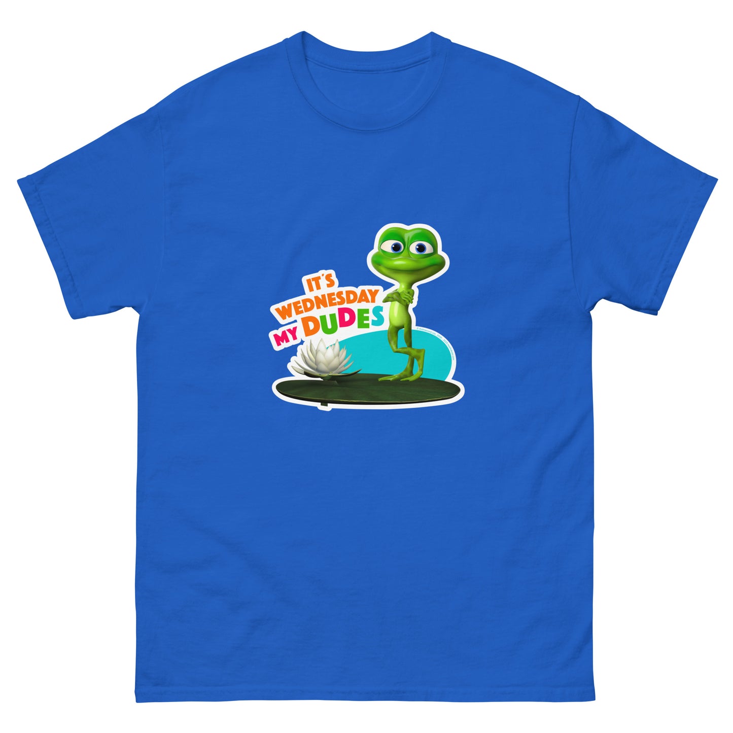 Masha and the Bear Friends Wednesday My Dudes Unisex classic tee Royal T-SHIRT