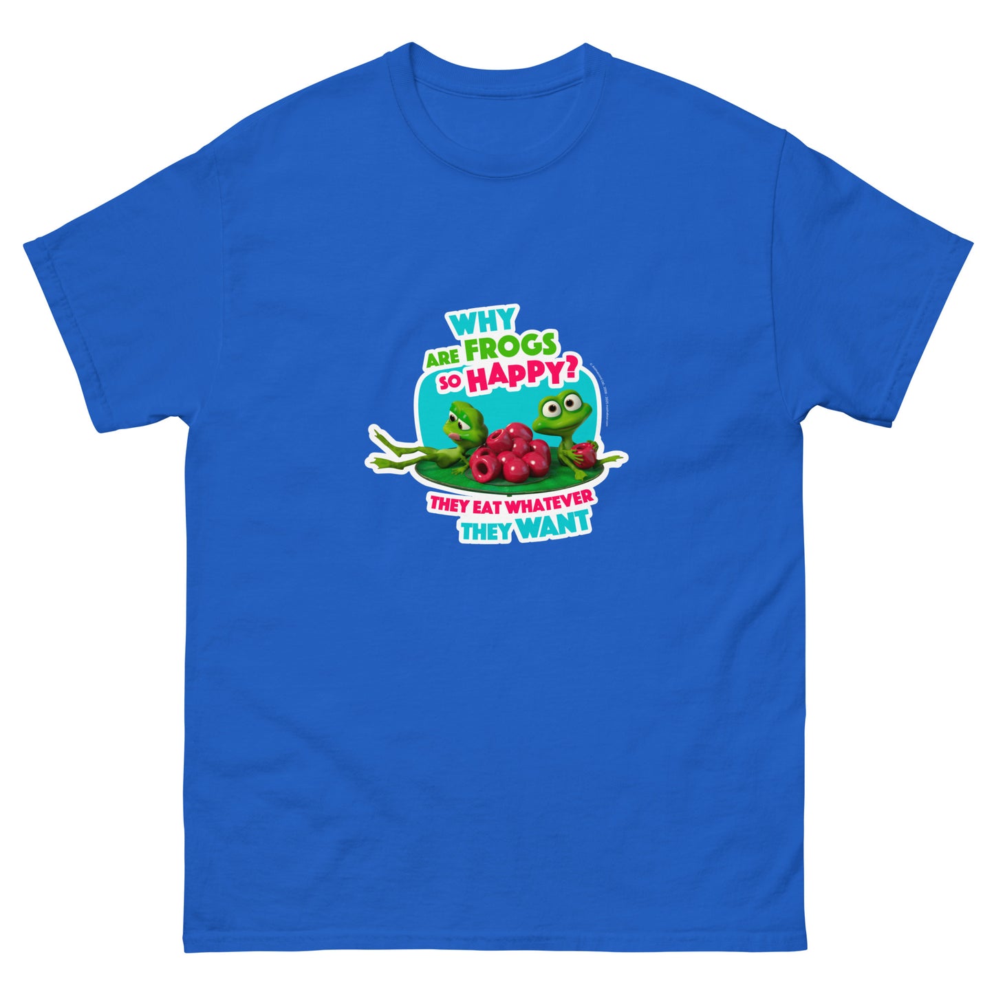 Masha and the Bear Friends Whatever They Want Unisex classic tee Royal T-SHIRT