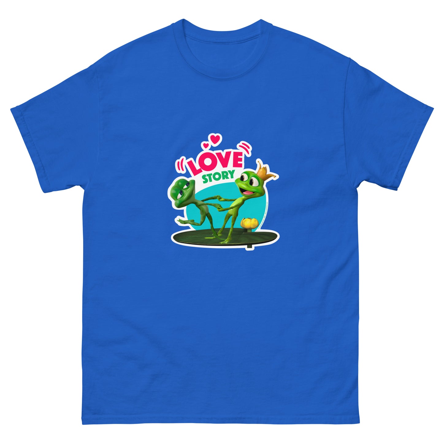 Masha and the Bear Friends Love Story Unisex classic tee Royal T-SHIRT