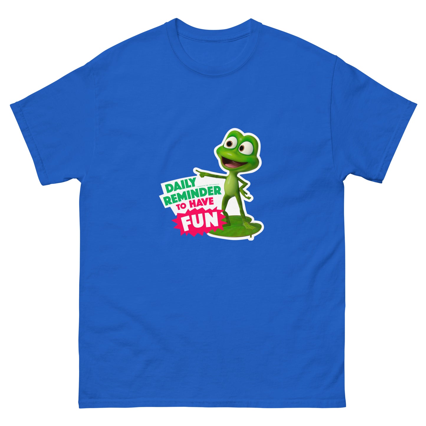 Masha and the Bear Friends Daily Reminder Unisex classic tee Royal T-SHIRT