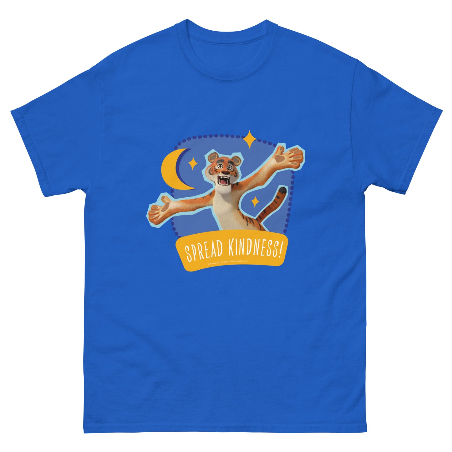 Masha and the Bear Friends Spread Kindness Unisex classic tee Royal T-SHIRT