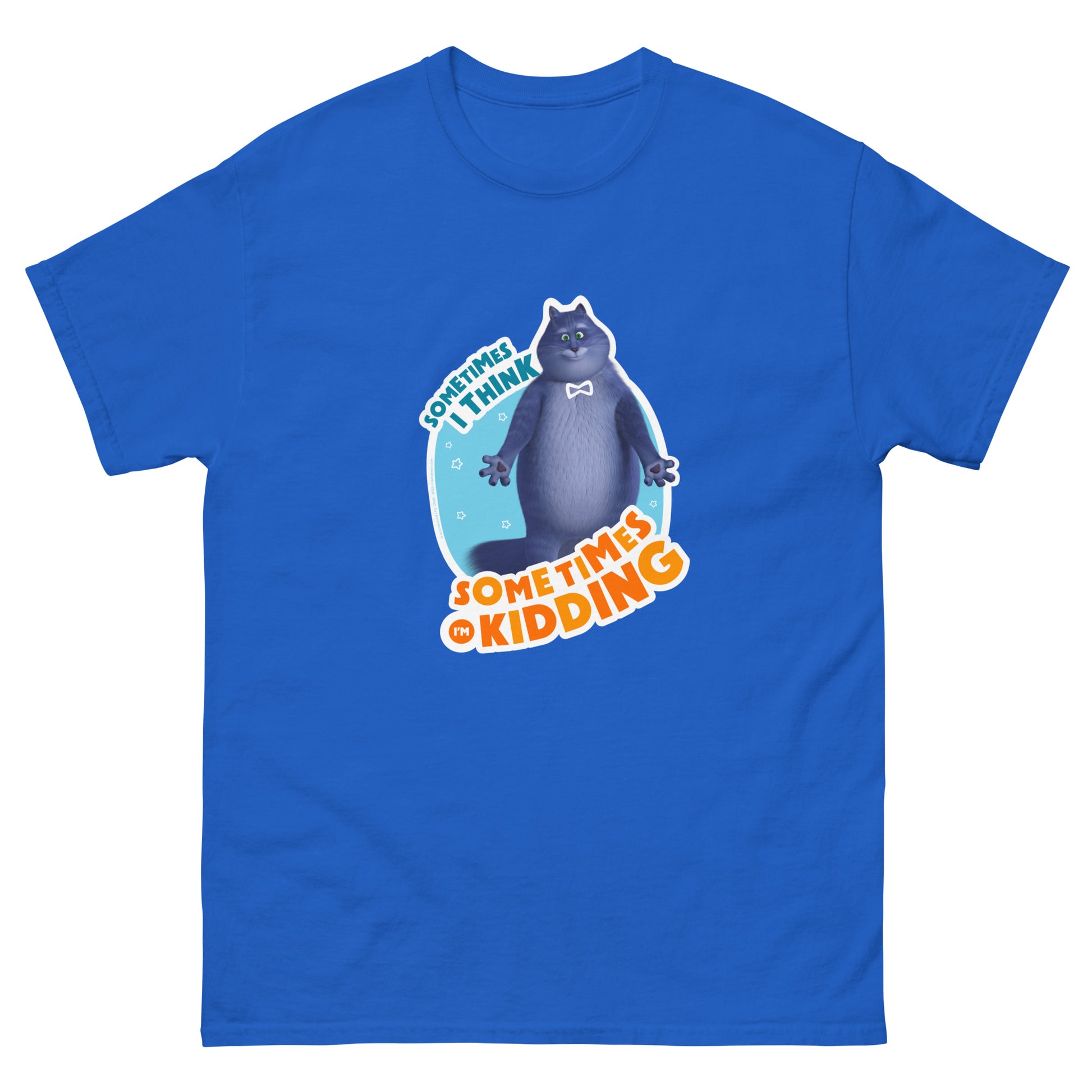 Masha and the Bear Friends Sometimes I'm Kidding Unisex classic tee Royal T-SHIRT